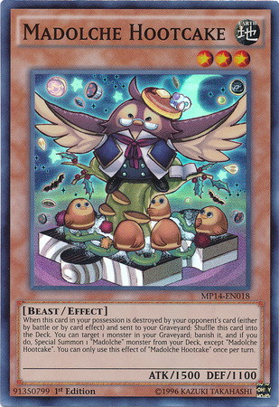 Madolche Hootcake [MP14-EN018] Super Rare 