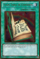 Toon Table of Contents [GLD4-EN039] Gold Rare 