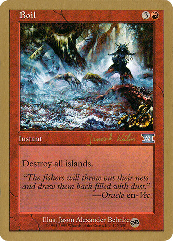 Boil (Janosch Kuhn) (SB) [World Championship Decks 2000] 