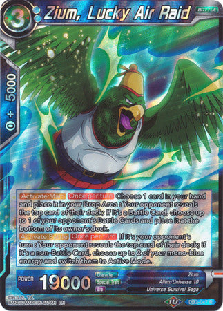 Zium, Lucky Air Raid (DB2-047) [Divine Multiverse] 