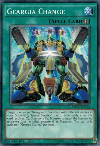 Geargia Change [MP17-EN053] Common 