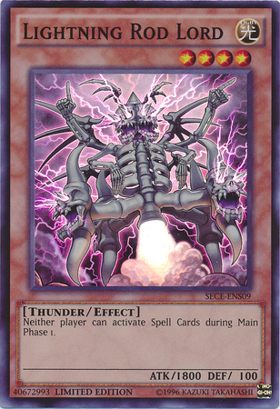 Lightning Rod Lord [SECE-ENS09] Super Rare 