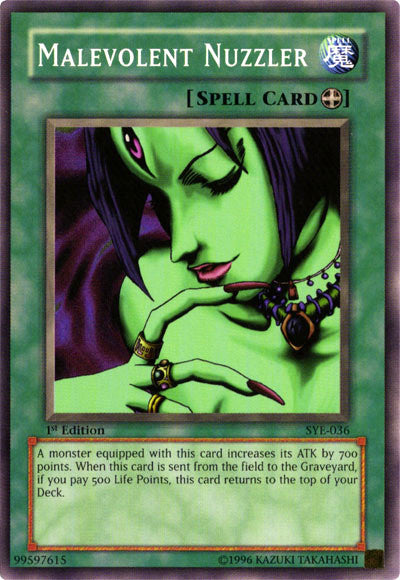 Malevolent Nuzzler [SYE-036] Common 