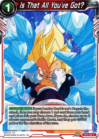Is That All You've Got? (BT6-026) [Destroyer Kings] 
