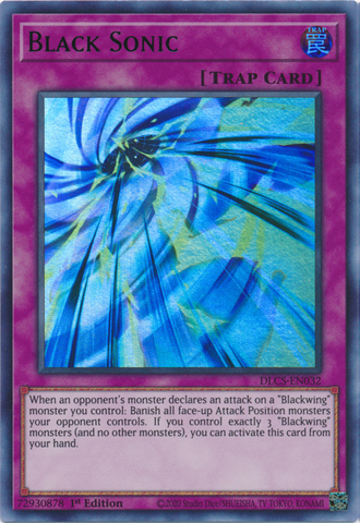 Black Sonic (Green) [DLCS-EN032] Ultra Rare 