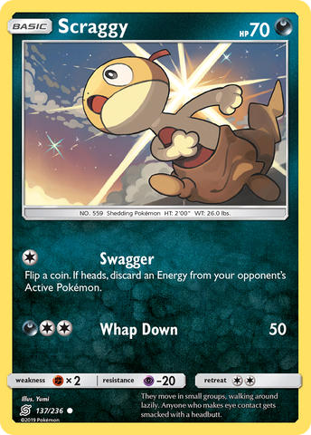 Scraggy (137/236) [Sun &amp; Moon: Unified Minds] 