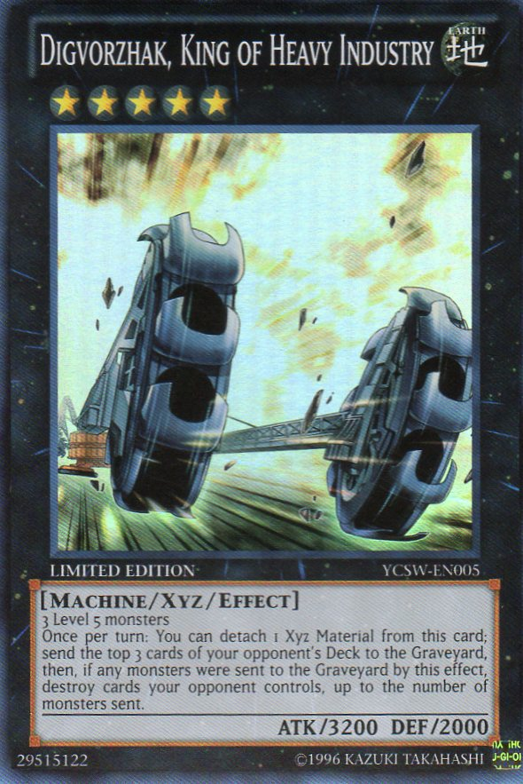 Digvorzhak, King of Heavy Industry [YCSW-EN005] Super Rare 