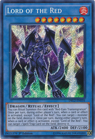 Lord of the Red [DRL2-EN016] Secret Rare 