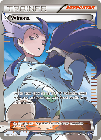 Winona (108/108) [XY: Roaring Skies] 