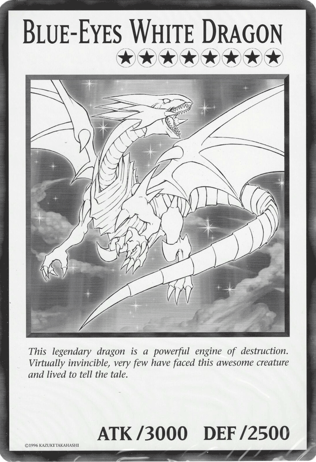 Blue-Eyes White Dragon (Oversized) Common 
