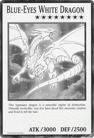 Blue-Eyes White Dragon (Oversized) Common 