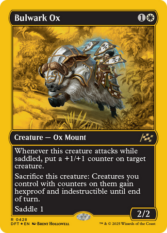 Bulwark Ox (First-Place Foil) [Aetherdrift] 