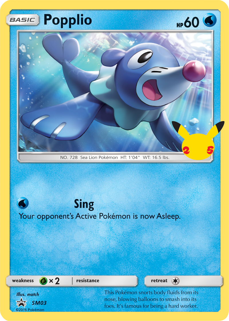 Popplio (SM03) [First Partner Pack] 