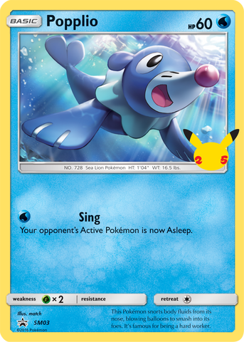 Popplio (SM03) [First Partner Pack] 