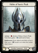 Helm of Isen's Peak [BVO004-C] (Bravo Hero Deck) 1st Edition Normal 