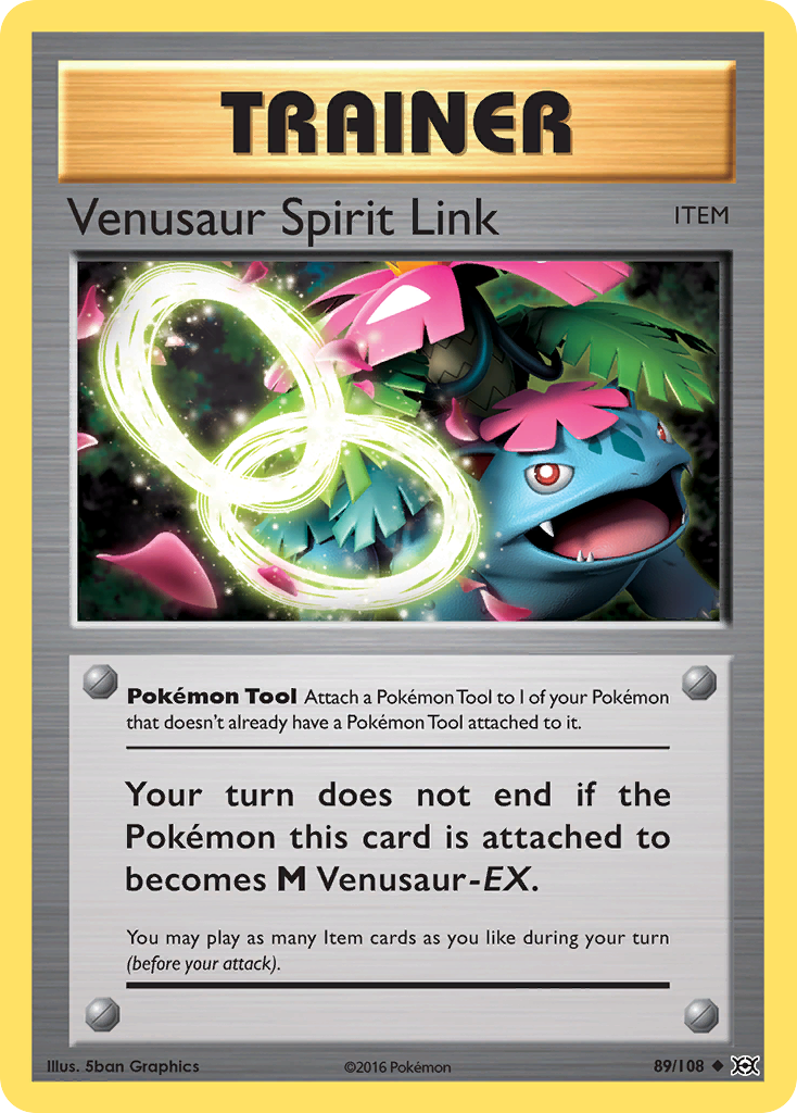 Venusaur Spirit Link (89/108) [XY: Evolutions] 