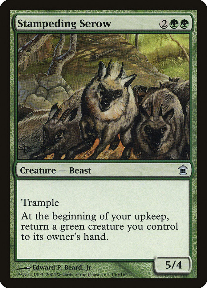 Stampeding Serow [Saviors of Kamigawa] 