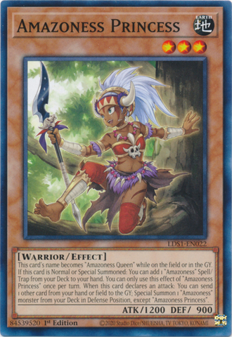 Amazoness Princess [LDS1-EN022] Common 
