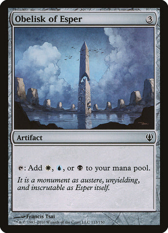 Obelisk of Esper [Archenemy] 