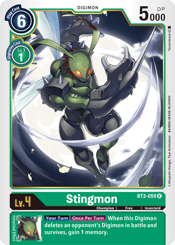 Stingmon [BT3-050] [Release Special Booster Ver.1.5] 