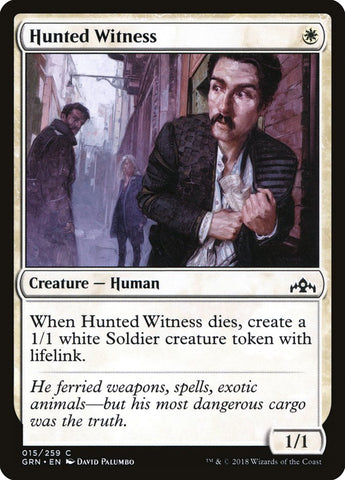 Hunted Witness [Guilds of Ravnica] 