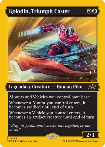 Kolodin, Triumph Caster (First-Place Foil) [Aetherdrift] 