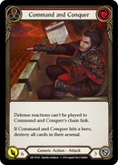 Command and Conquer [ARC159-M] (Arcane Rising) 1st Edition Rainbow Foil 