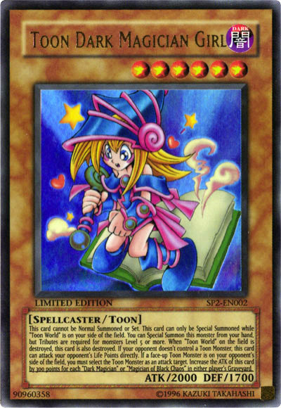 Toon Dark Magician Girl [SP2-EN002] Ultra Rare 