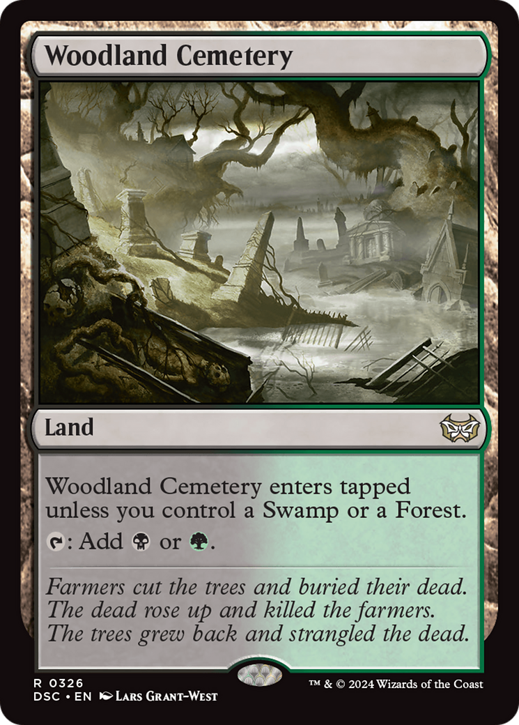 Woodland Cemetery [Duskmorn: House of Horror Commander] 