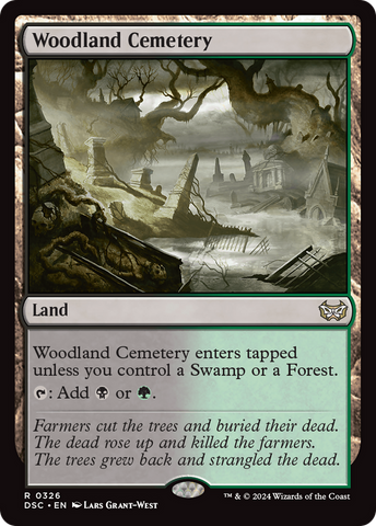 Woodland Cemetery [Duskmorn: House of Horror Commander] 