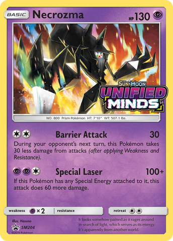 Necrozma (SM204) [Sun &amp; Moon: Black Star Promos] 