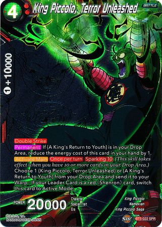 King Piccolo, Terror Unleashed (SPR) (BT5-022) [Miraculous Revival] 