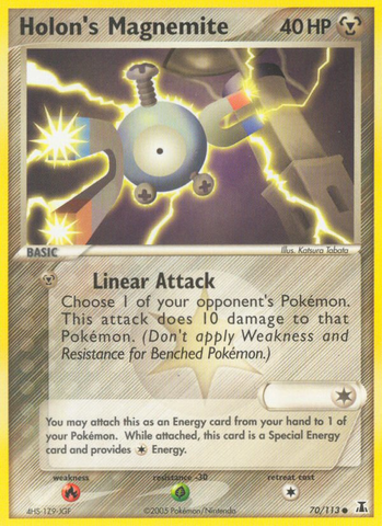 Holon's Magnemite (70/113) [EX: Delta Species] 