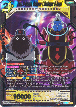 Iwne &amp; Awamo, Universe 1 Destroyer &amp; Angel (DB2-168) [Divine Multiverse] 