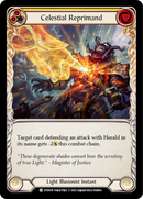 Celestial Reprimand (Yellow) [DTD039] (Dusk Till Dawn) Rainbow Foil 