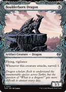Boulderborn Dragon (Showcase) [Tarkir: Dragonstorm] 