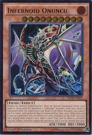 Infernoid Onuncu [SECE-EN019] Ultimate Rare 