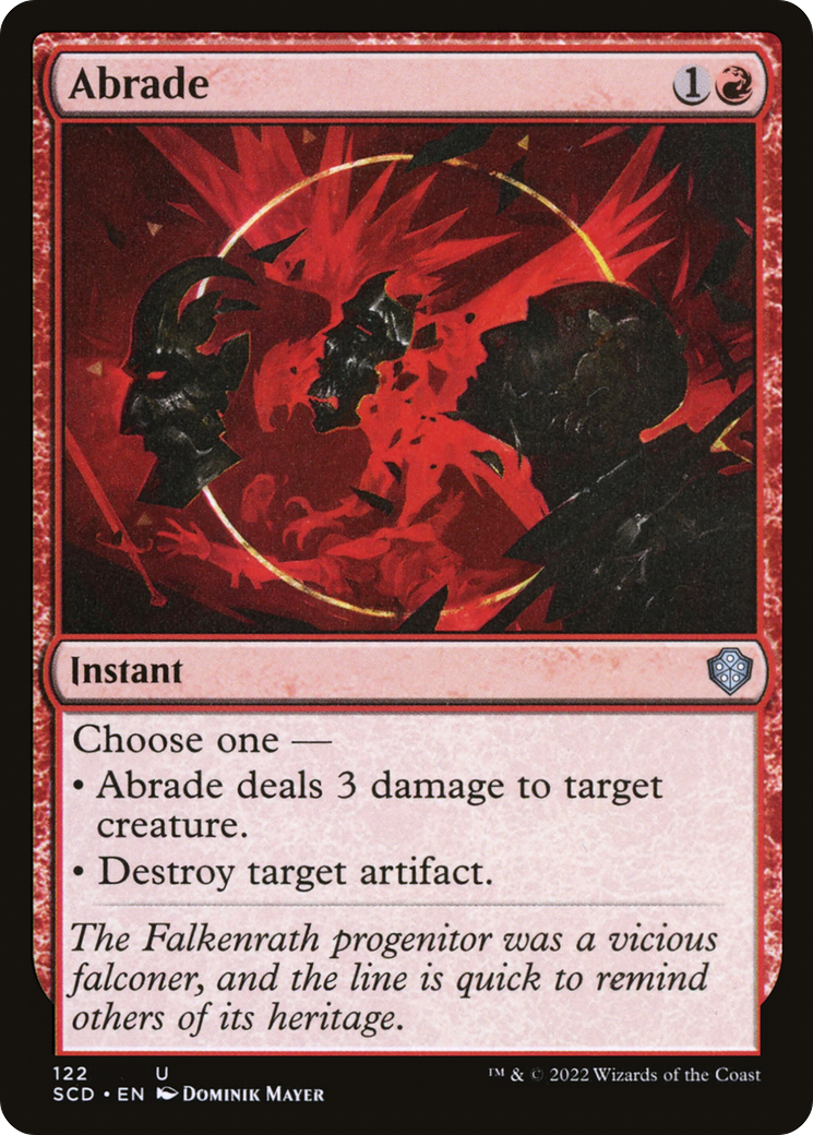 Abrade [Starter Commander Decks] 