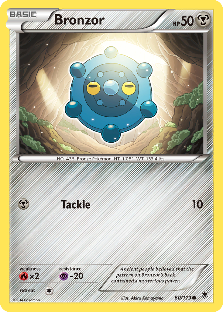 Bronzor (60/119) [XY: Phantom Forces] 