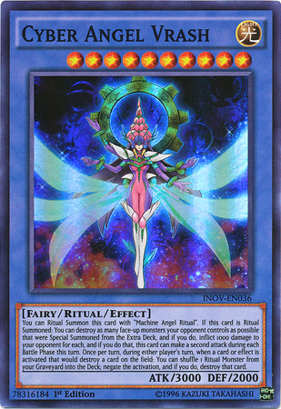 Cyber ​​Angel Vrash [INOV-EN036] Super Rare 