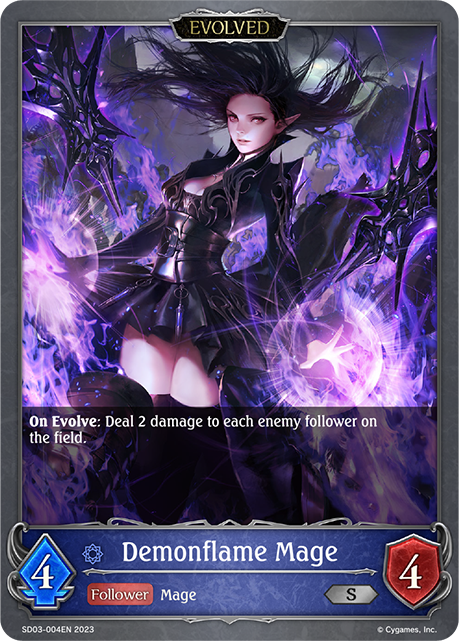 Demonflame Mage (SD03-004EN) [Mysteries of Conjuration]