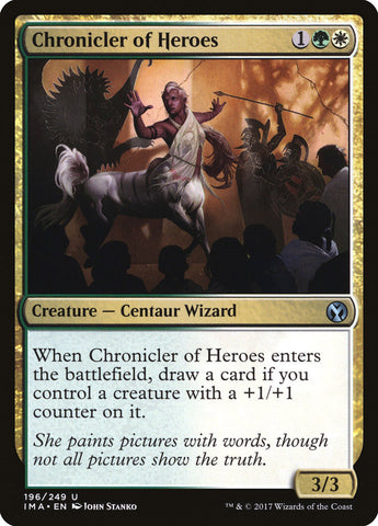 Chronicler of Heroes [Iconic Masters] 