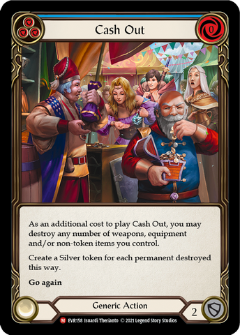 Cash Out [EVR158] (Everfest) 1st Edition Normal 