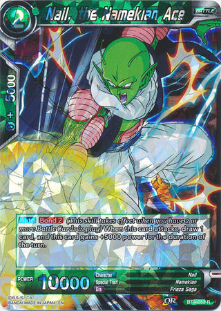 Nail, the Namekian Ace (Shatterfoil) (BT4-053) [Dragon Brawl] 