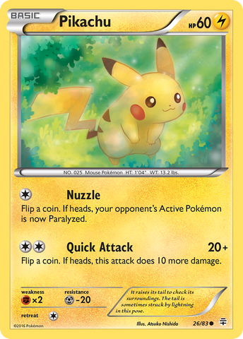 Pikachu (26/83) [XY: Generations] 