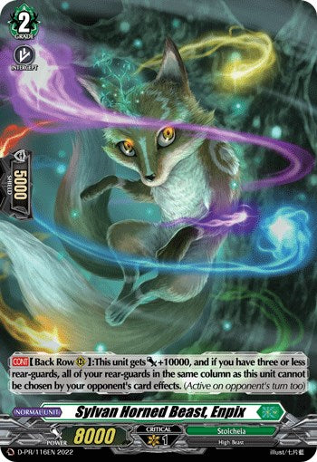 Sylvan Horned Beast, Enpix (D-PR/117EN) [D Promo Cards]