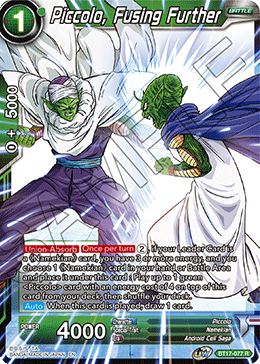 Piccolo, Fusing Further (BT17-077) [Ultimate Squad] 