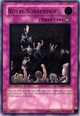 Royal Surrender [TLM-EN059] Ultimate Rare 