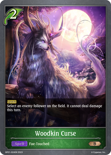 Woodkin Curse (BP01-024EN) [Advent of Genesis]