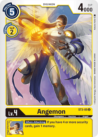 Angemon [ST3-05] [Starter Deck: Heaven's Yellow] 